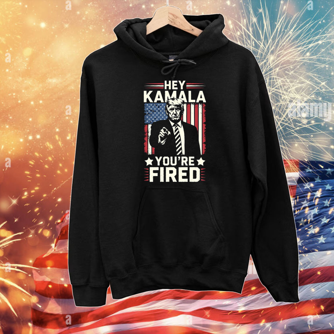 Hey Kamala You're Fired! Trump T-Shirt