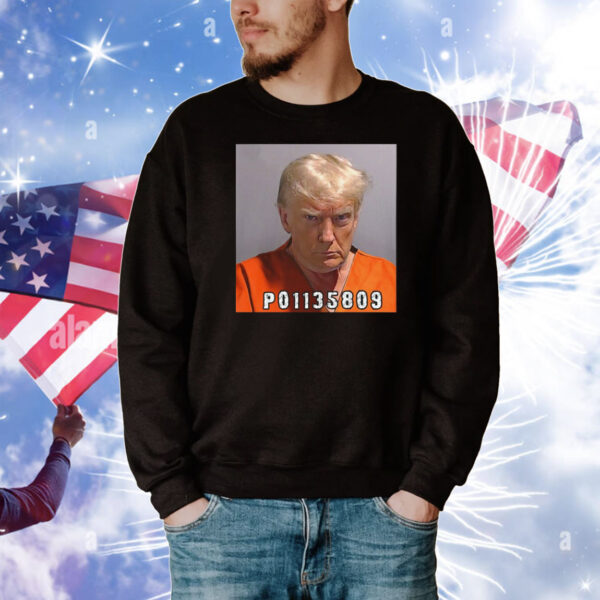 Inmate P01135809 Trump Mugshot T-Shirt
