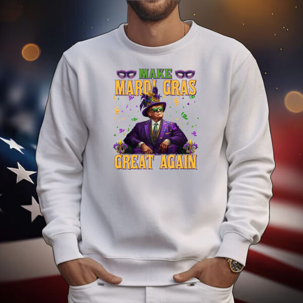 Make Mardi Gras Great Again Trump New Year T-Shirt