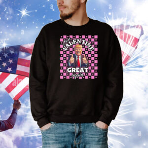 Make Valentine Great Again Trump T-Shirt