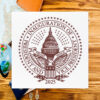 Official 2025 Inauguration MAGA Car Magnet