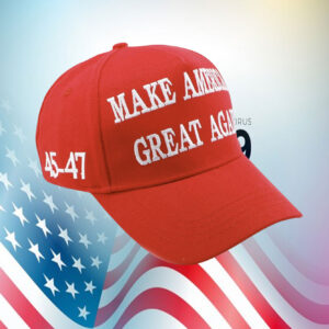 Official 45-47 Trump 2024 MAGA Make America Great Again Cap