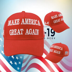 Official 45-47 Trump 2024 MAGA Make America Great Again Cap