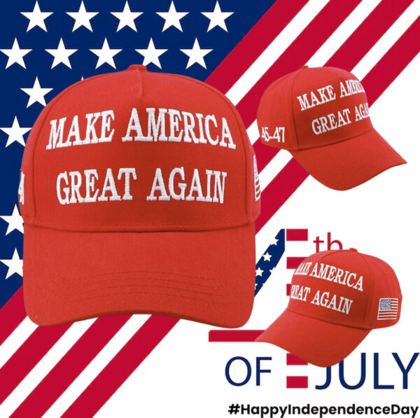Official 45 47 Trump MAGA Cap