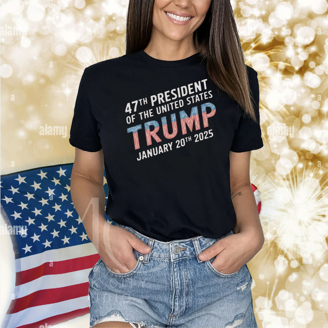Official 47th President Of The United States Trump January 20th 2025 Shirt