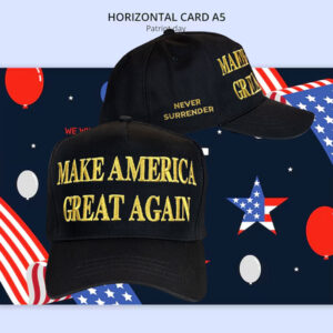 Official Trump Dark Gothic MAGA Cap
