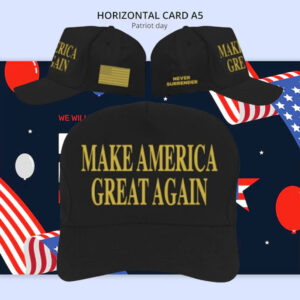 Official Trump Dark Gothic MAGA Cap