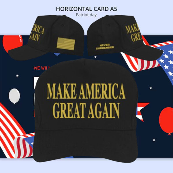 Official Trump Dark Gothic MAGA Cap