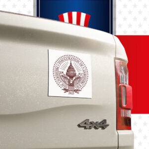 Official Trump Inauguration MAGA 2025 Car Magnet