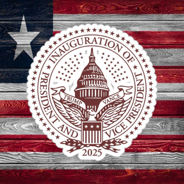 Official Trump Inauguration MAGA 2025 Sticker