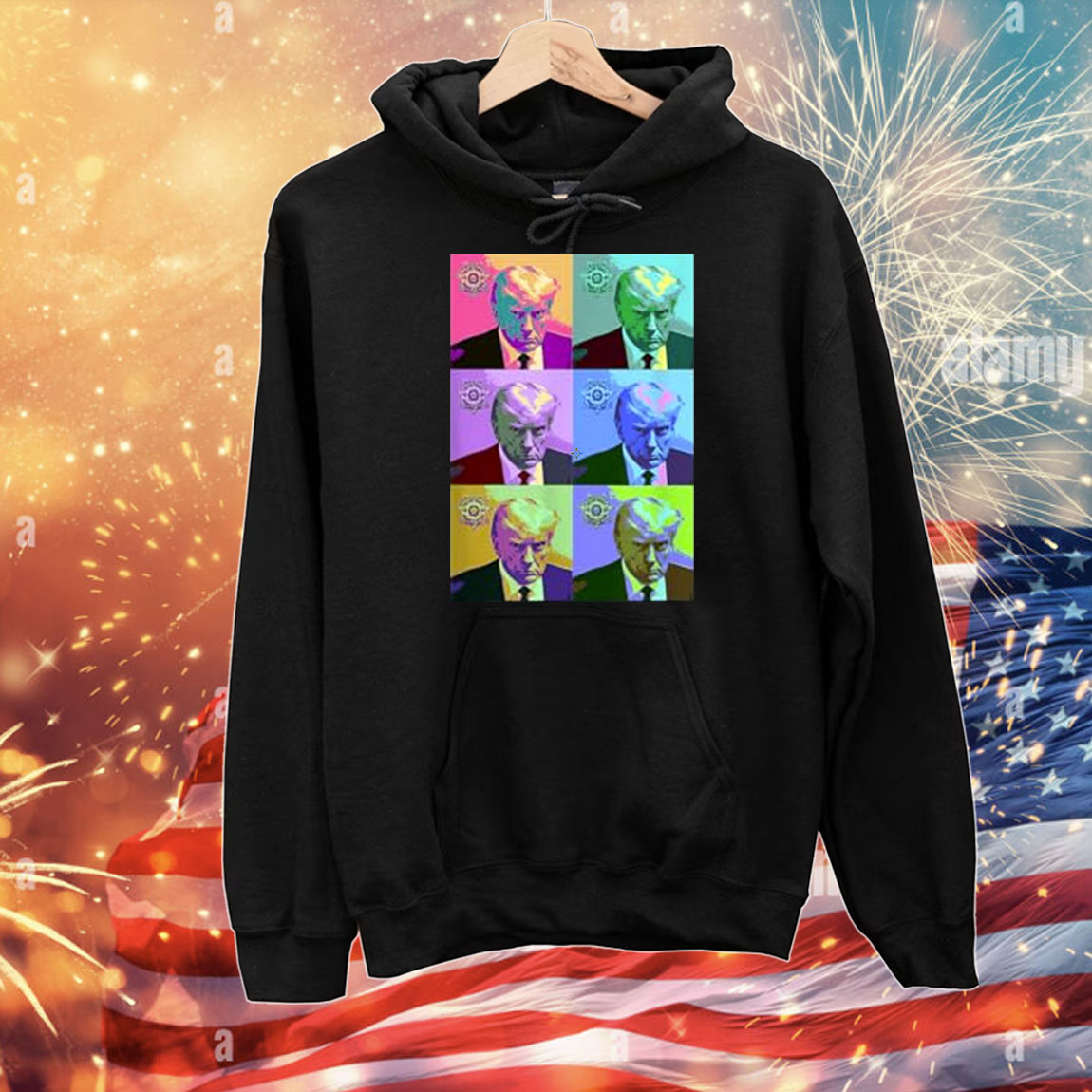 Pop Art Trump Mugshot T-Shirt