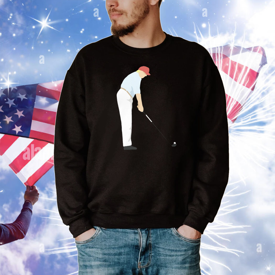 Premium Donald Trump Golf T-Shirt