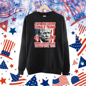 President Donald Trump Inauguration Day 2025 Memorabilia Shirts