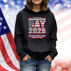 President Donald Trump Inauguration Day 2025 Memorabilia Won Shirt