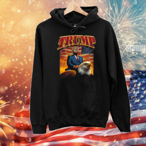 President Trump Flying Eagle Nostalgia T-Shirt