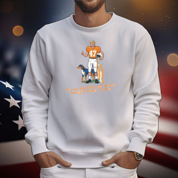 Rocky Top Retro Tennessee Football Donald Trump T-Shirt