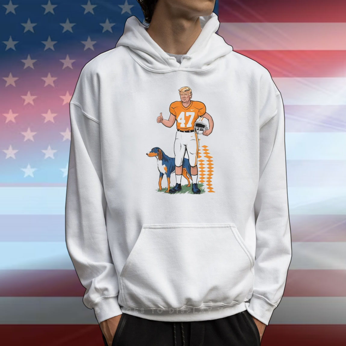 Tennessee Football Donald Trump Rocky Top T-Shirt
