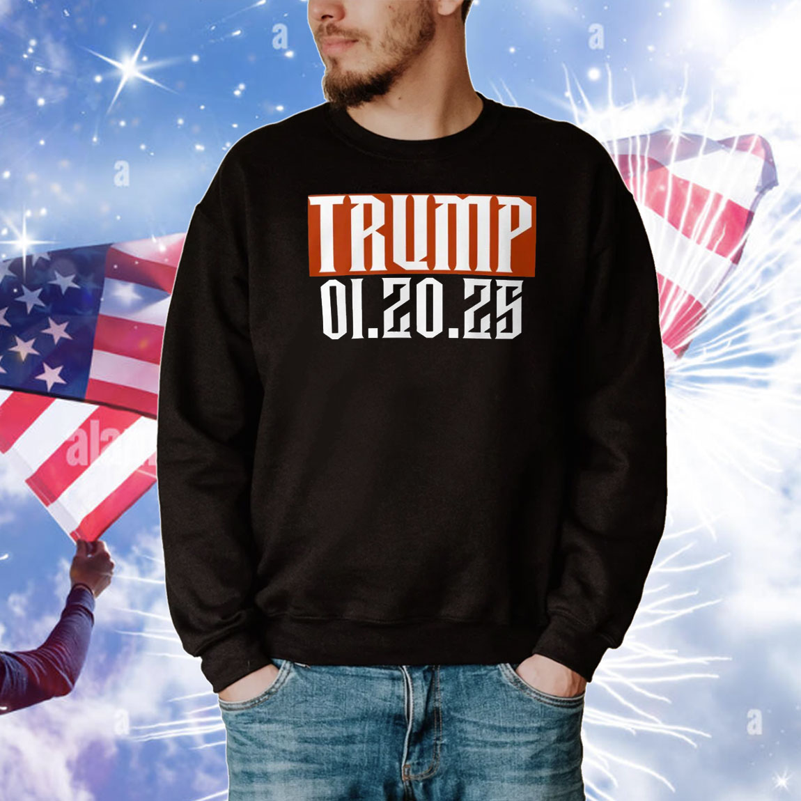 Trump 01.20.25 Inauguration Oversized heavyweight T-Shirt