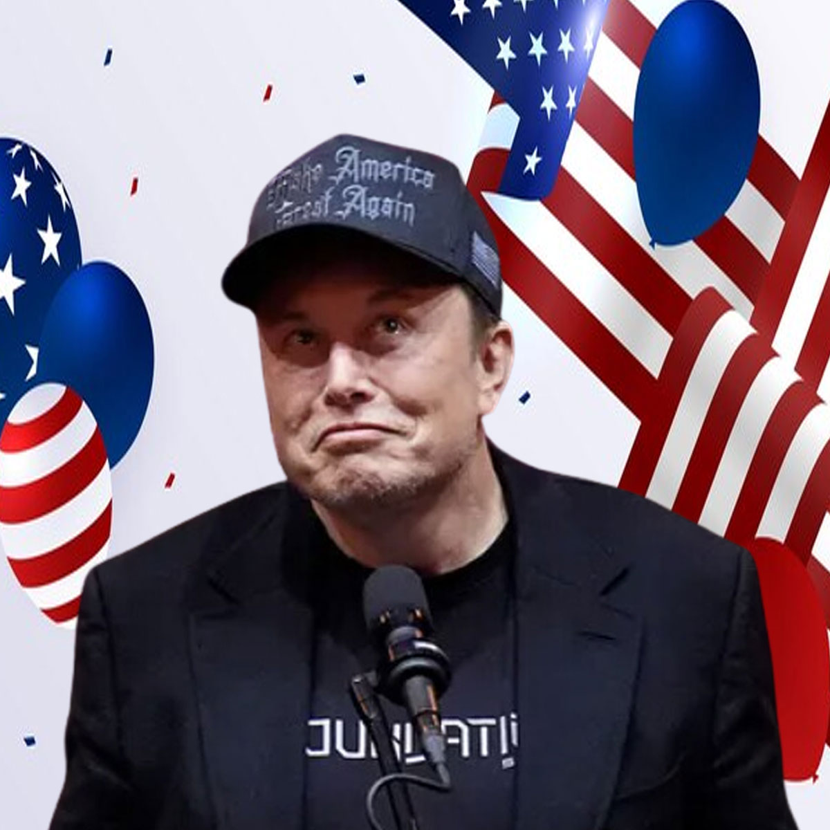 Trump 2024 Dark Goth Gothic MAGA Hat