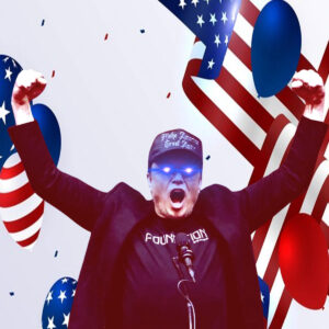 Trump 2024 Dark Goth Gothic MAGA Hat