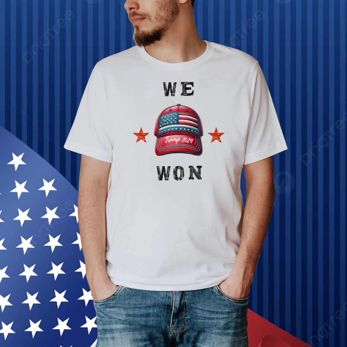 Trump 2024 We Won America Shirt