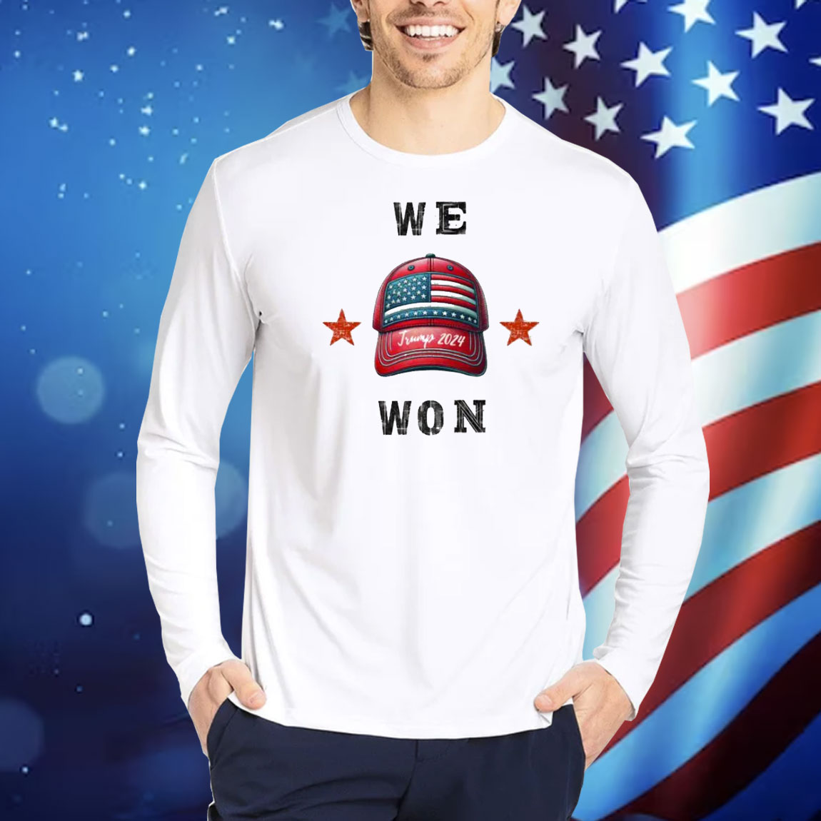 Trump 2024 We Won America Shirt