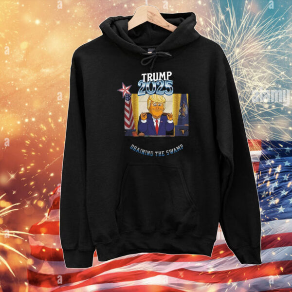 Trump 2025 Draining Thw Swamp T-Shirt