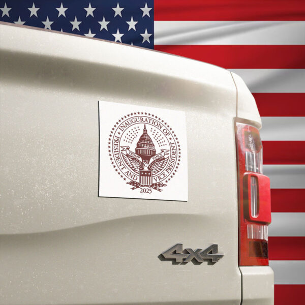 Trump 2025 Inauguration MAGA Car Magnet