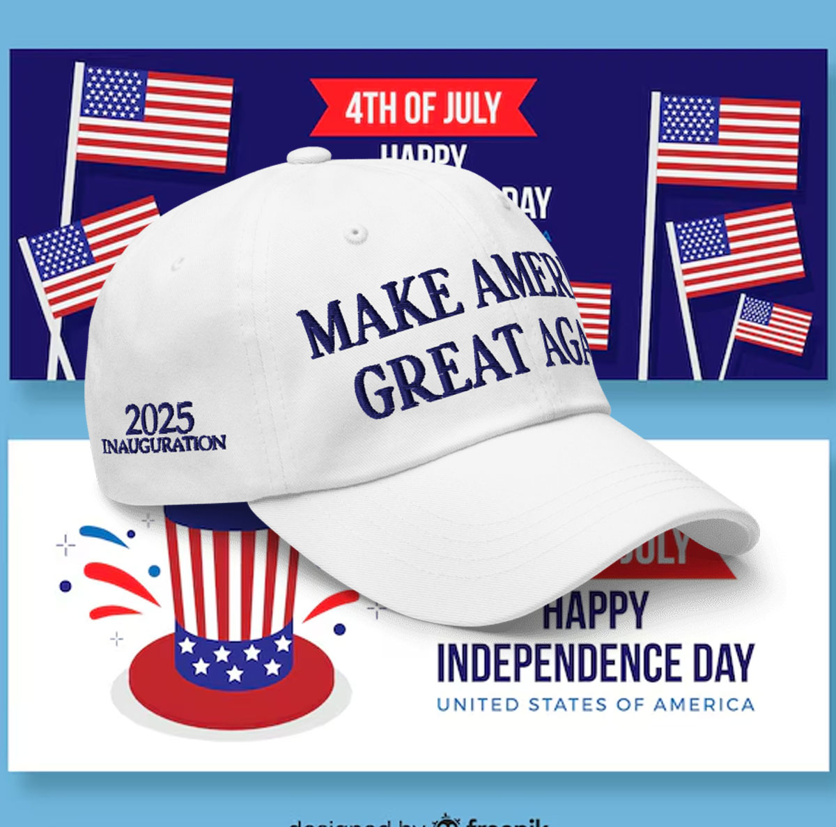 Trump 2025 Inauguration MAGA Hat