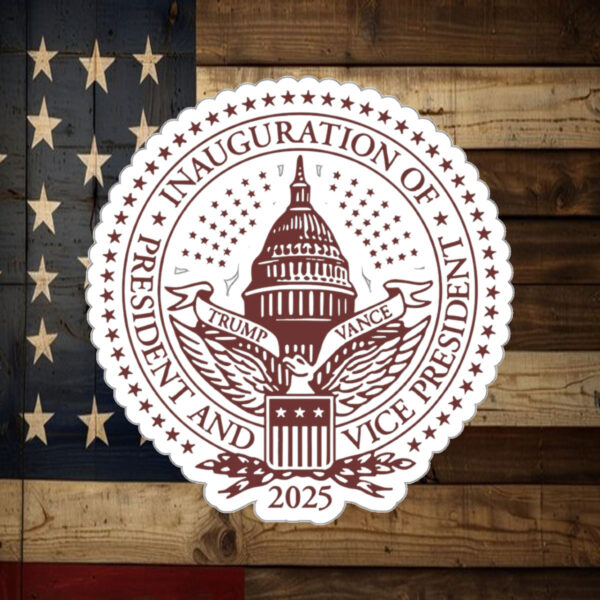 Trump 2025 Inauguration MAGA Sticker