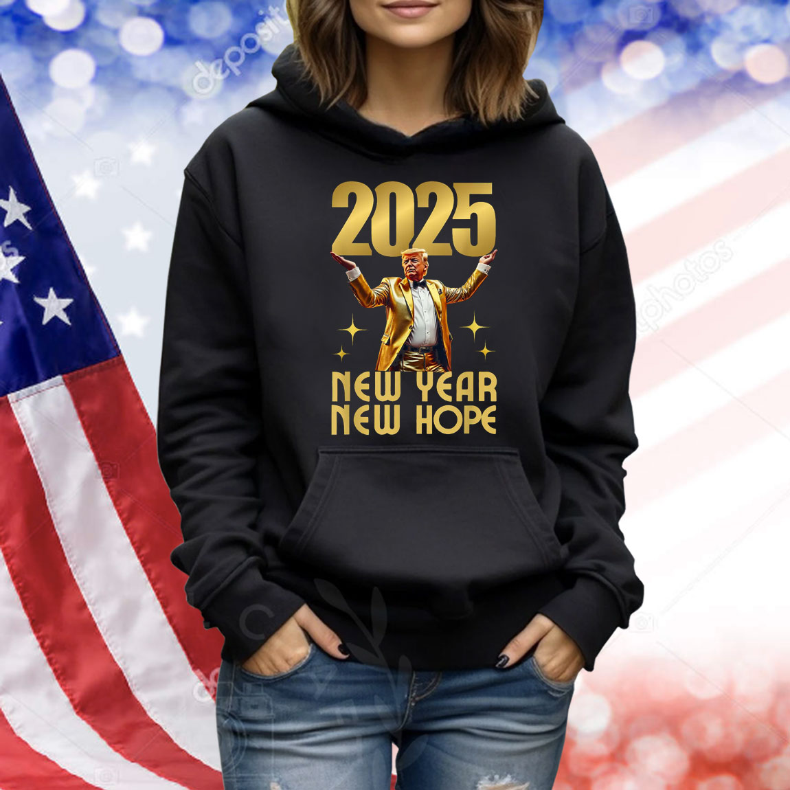Trump 2025 New Year New Hope Shirt