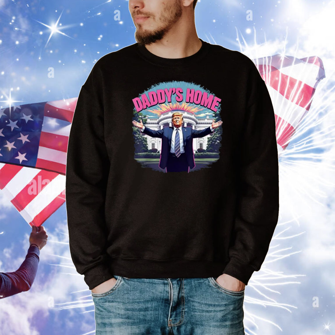 Trump 2025 Take America Back Daddy's Home T-Shirt