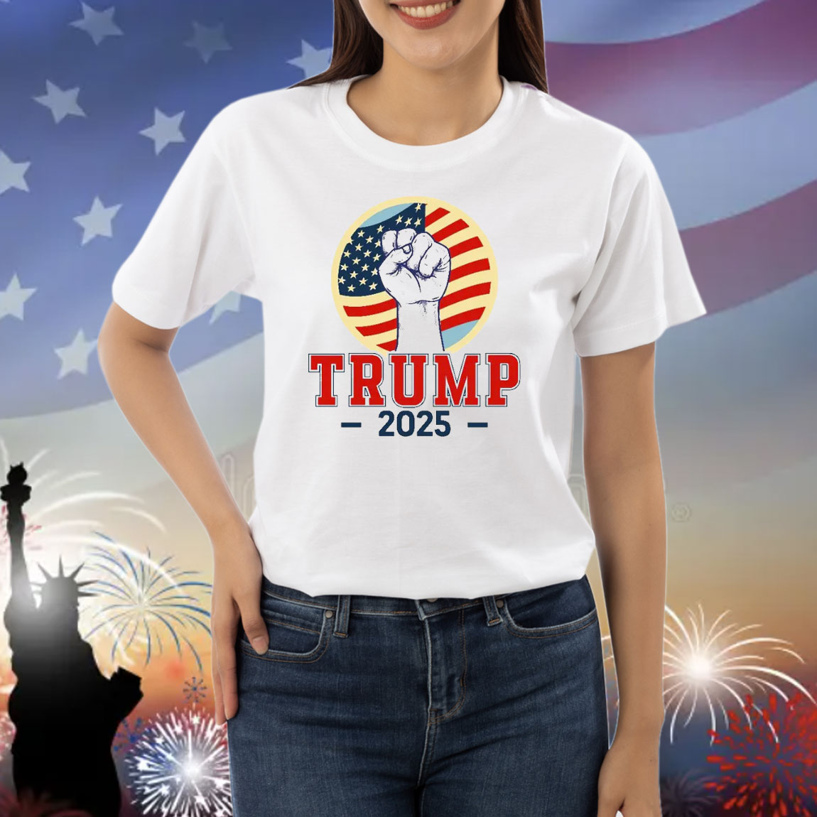 Trump 2025 Tee Fight For America Shirt