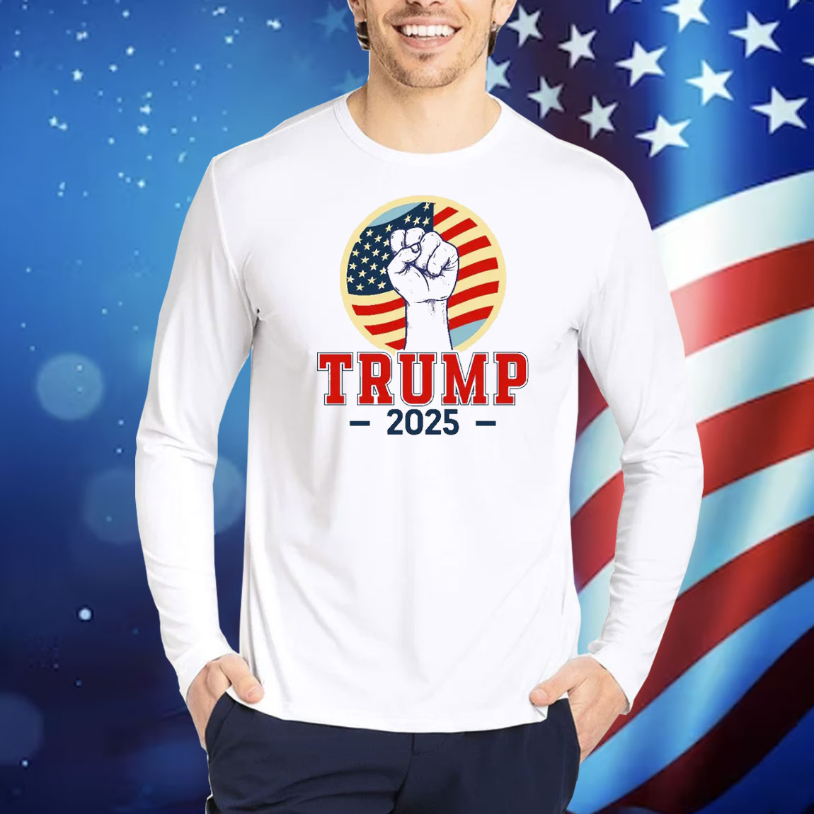 Trump 2025 Tee Fight For America Shirt