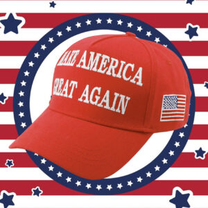 Trump 45-47 2024 USA Embroidered Make America Great Again Cap