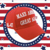 Trump 45-47 2024 USA Embroidered Make America Great Again Cap