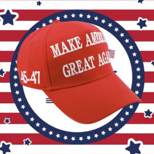 Trump 45-47 2024 USA Embroidered Make America Great Again Cap