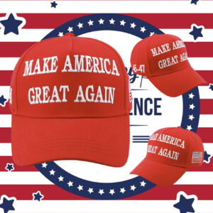 Trump 45-47 2024 USA Embroidered Make America Great Again Cap