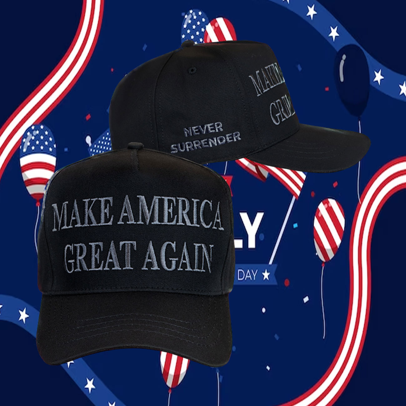 Trump Black MAGA 2024 Hat