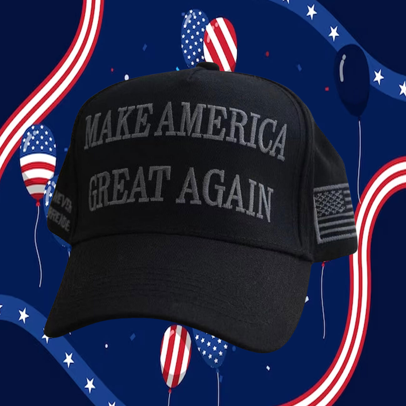 Trump Black MAGA 2024 Hat