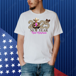Trump Cowboy 2025 New Year New America Shirt