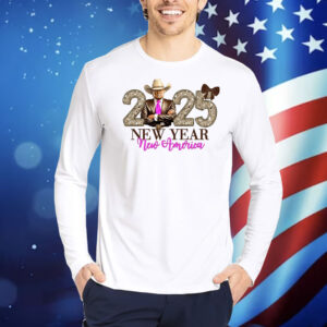 Trump Cowboy 2025 New Year New America Shirt