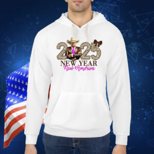 Trump Cowboy 2025 New Year New America Shirt