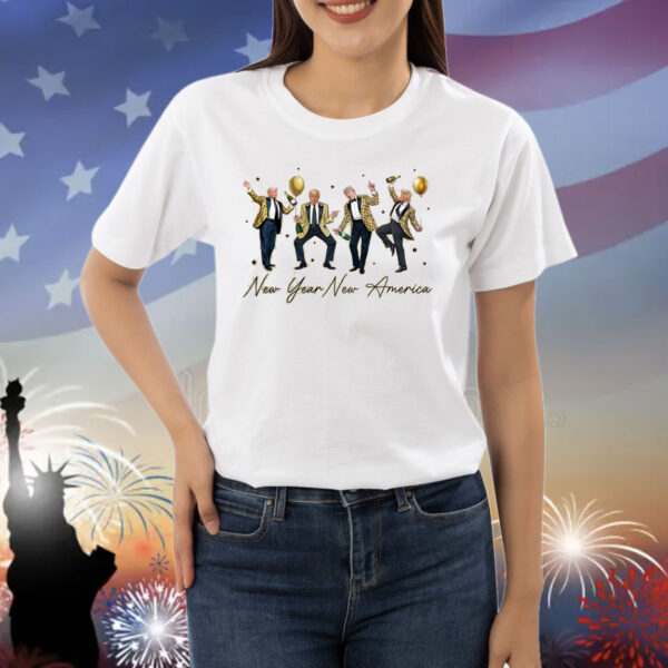 Trump Dance New Year New America Shirt