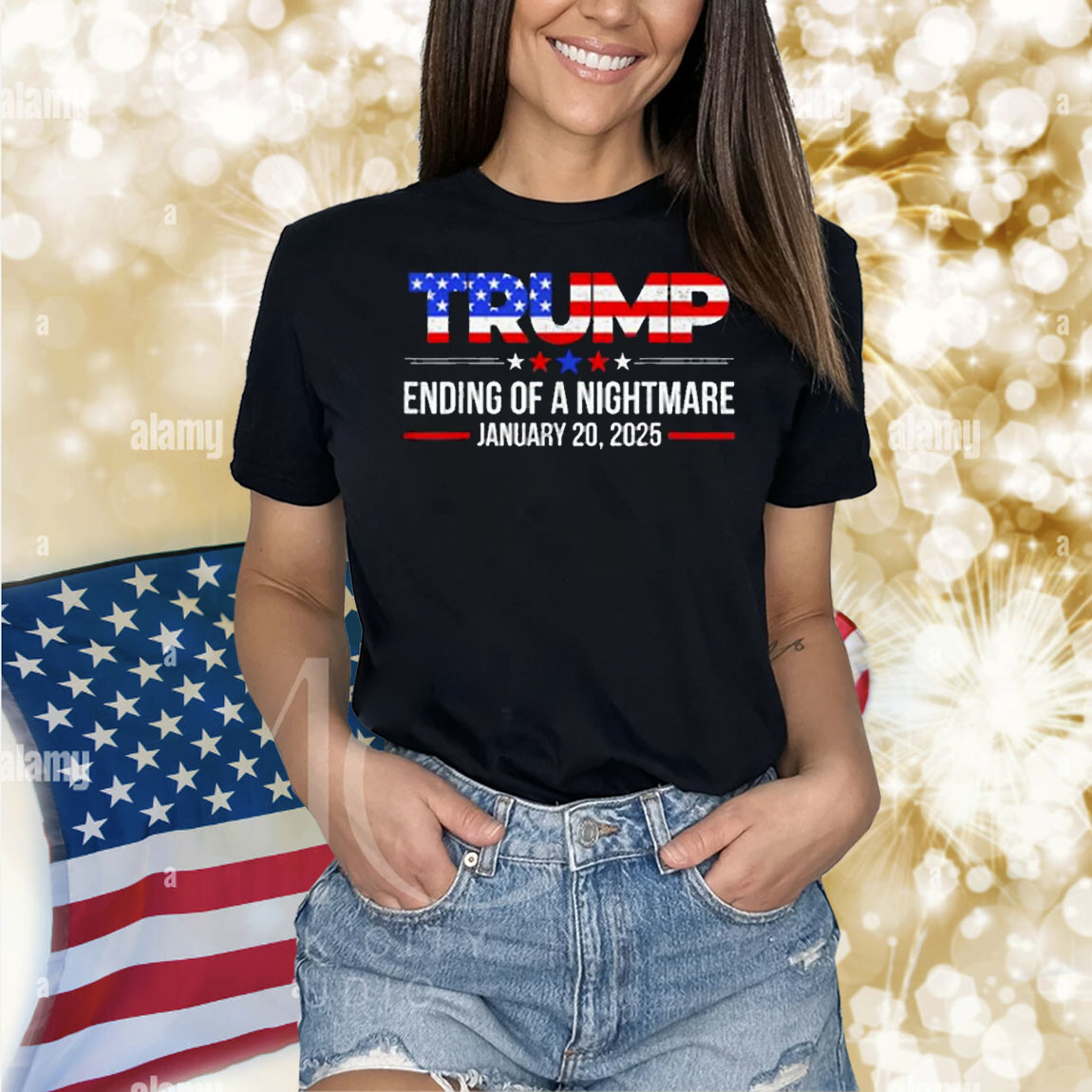 Trump Ending Of A Nightmare January 20 2025 American Shirt