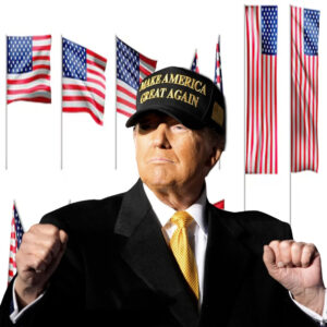 Trump Gold Dark MAGA Cap