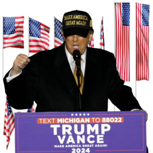 Trump Gold Dark MAGA Cap