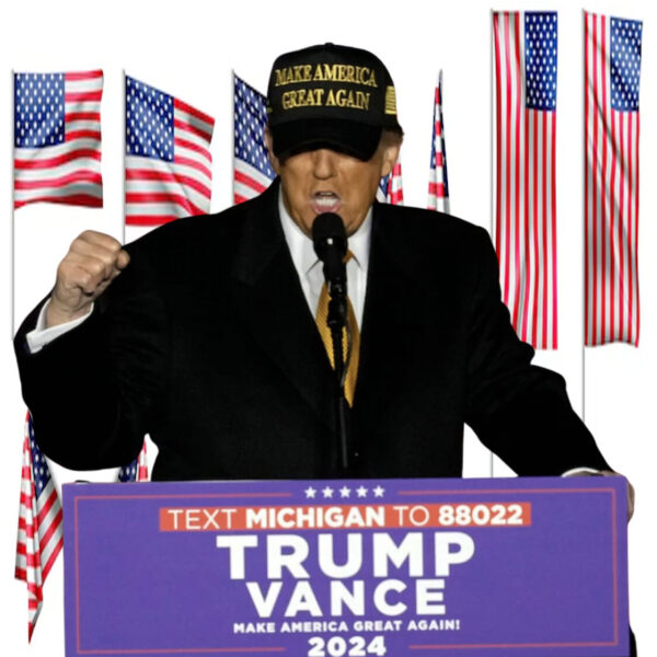 Trump Gold Dark MAGA Cap
