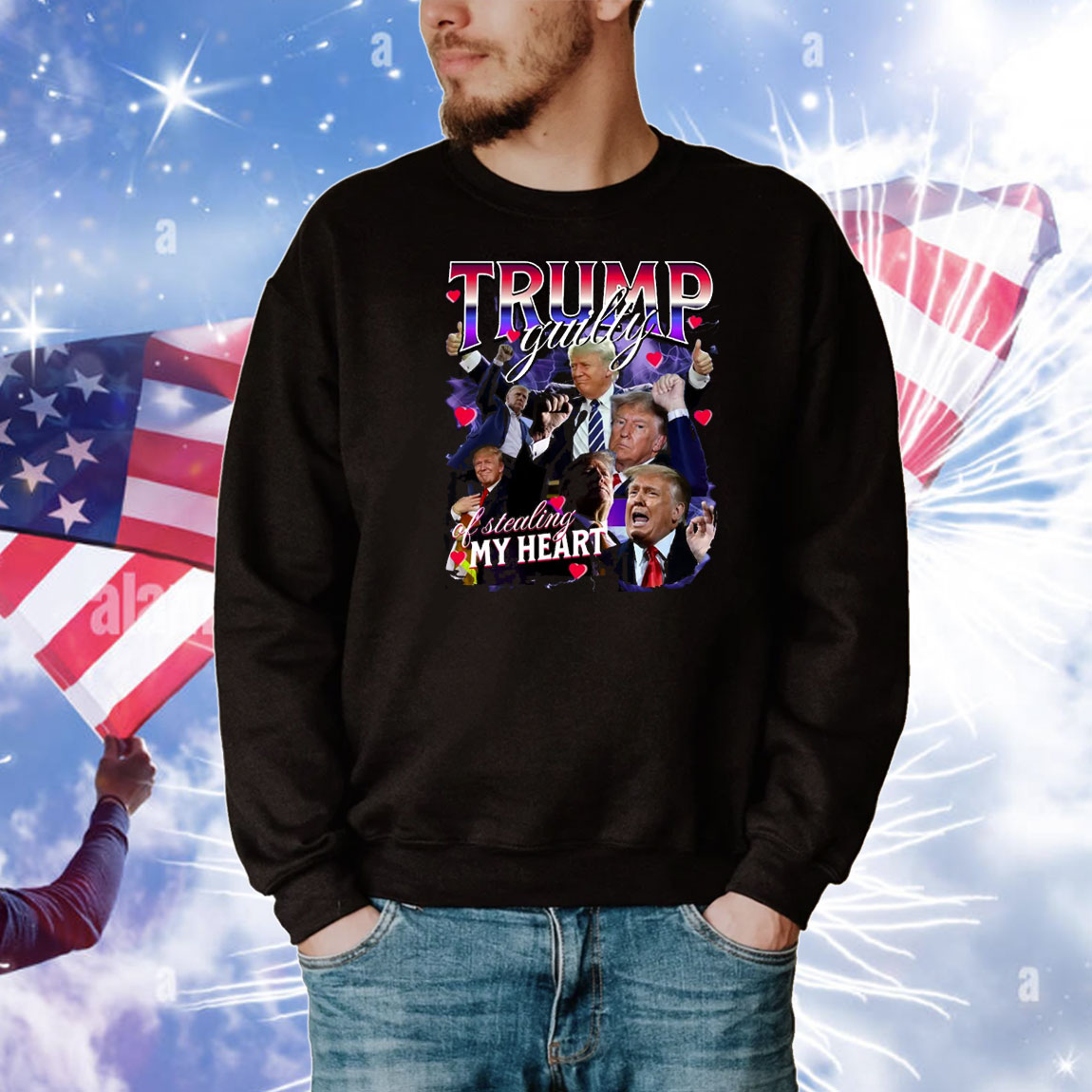 Trump Guilty Of Stealing My Heart T-Shirts