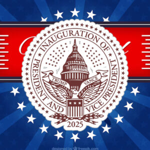Trump MAGA Inauguration 2025 Sticker